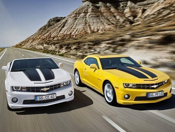 Im neuen Camaro, der wahlweise als Coupé (38.990 Euro) oder als Cabrio (43.990 Euro) in Deutschland zu haben ist, arbeitet ein 6,2-Liter V8-Motor mit 432 PS. Foto: Chevrolet/Auto-Reporter.NET